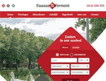 Tablet Screenshot of faasse-fermont.nl